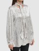Срібляста блуза MARINA RINALDI: фото 1 - Invogue