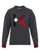 Серый свитер KENZO: фото - Invogue