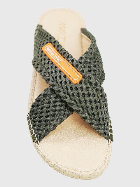 Зелёные эспадрильи MARC CAIN: фото 4 - Invogue