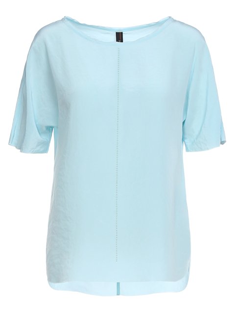 Синяя блуза MARC CAIN: фото - Invogue