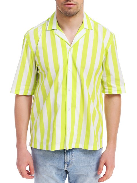 Жовта сорочка BOSS: фото 1 - Invogue