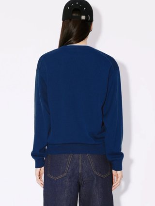 Синий свитер KENZO: фото 2 - Invogue