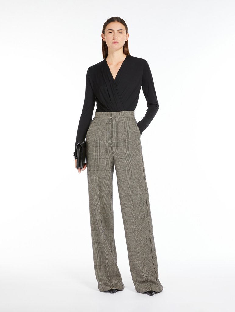 Чорне боді Max Mara з еластичного трикотажу: фото 3 - Invogue