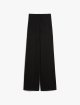 Черные брюки Max Mara широкие: фото - Invogue