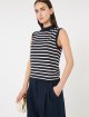 Топ у смужку WEEKEND MAX MARA з суміші віскози: фото 4 - Invogue
