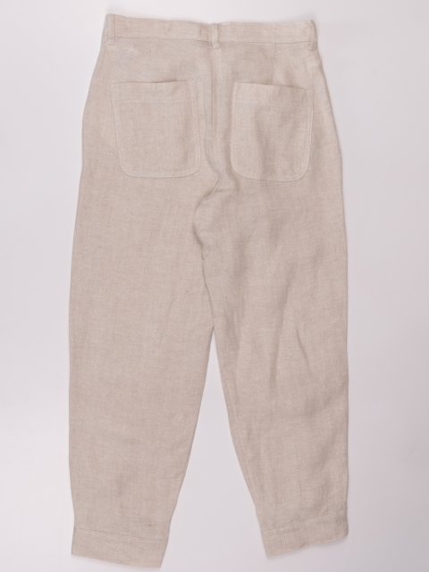 Бежевые брюки IL GUFO: фото 1 - Invogue