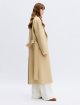 Бежеве пальто R2W з вовни та кашеміру: фото 2 - Invogue