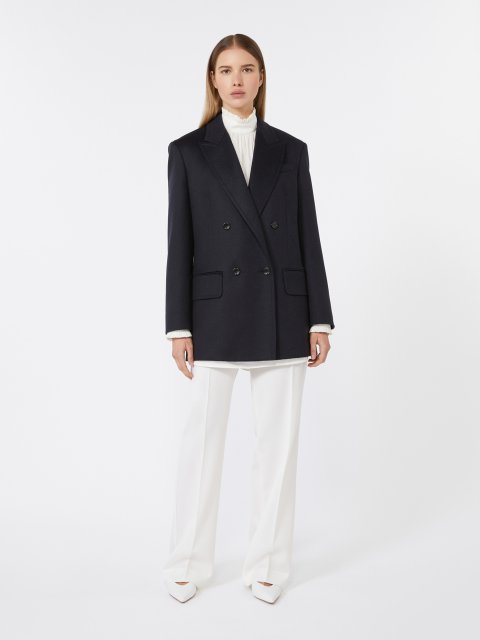 Темно-синій жакет MAX MARA з вовни: фото 1 - Invogue