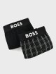 Чорні боксери BOSS 2 пари: фото 1 - Invogue