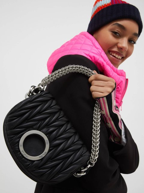 Чёрная сумка MAX&CO: фото 3 - Invogue