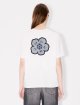 Біла футболка з вишивкою Kenzo з бавовни: фото 3 - Invogue