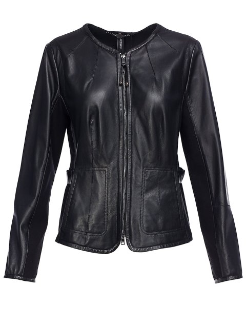 Чорна куртка MARC CAIN : фото 2 - Invogue