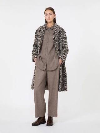 Сірі штани Max Mara з вовни: фото 1 - Invogue