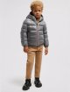 Сірий пуховик Moncler короткий: фото 1 - Invogue