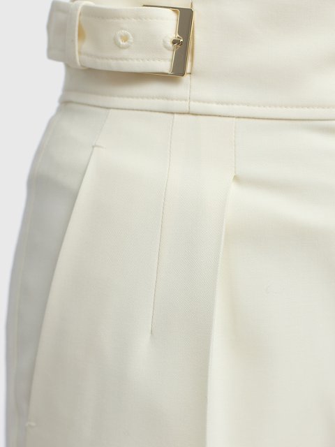 Кремові брюки MAX MARA : фото 4 - Invogue