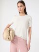 Кремовий светр Weekend Max Mara з шовку та бавовни: фото 4 - Invogue
