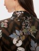 Коричнева сорочка Marc Cain з чистого шовку: фото 5 - Invogue