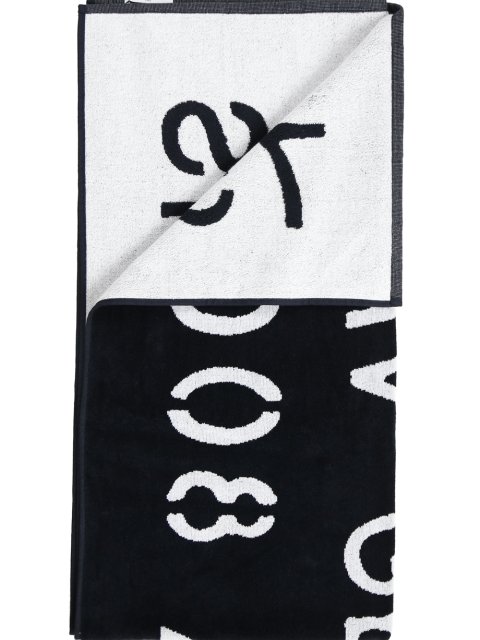 Чорний рушник пляж GIVENCHY KIDS : фото 1 - Invogue