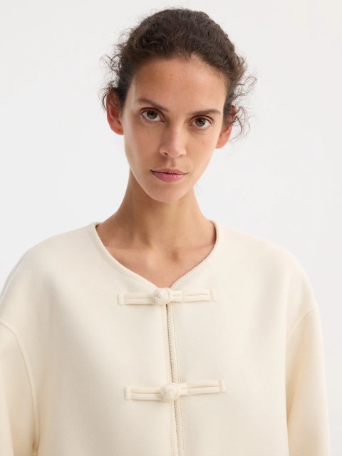 Белый жакет Róhe из шерсти: фото 5 - Invogue