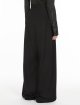 Черные брюки Sportmax из эластичной шерсти: фото 2 - Invogue