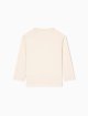 Кремовий джемпер EMPORIO ARMANI KIDS з бавовни: фото 2 - Invogue