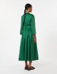Зелена сукня Max Mara з рамії: фото 3 - Invogue