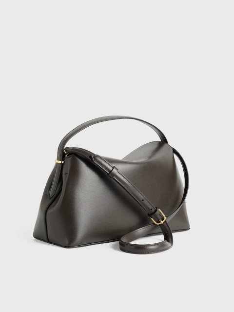 Коричнева сумка Totême шкіряна: фото 3 - Invogue