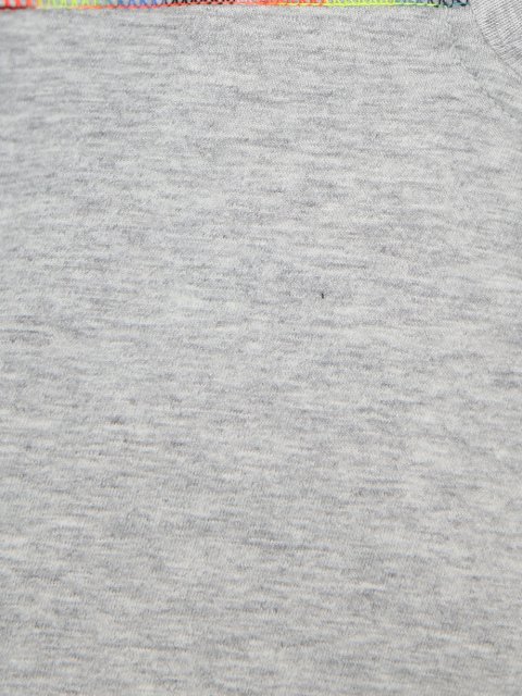 Серая футболка STELLA MCCARTNEY KIDS: фото 6 - Invogue