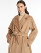 Темно-бежеве пальто WEEKEND MAX MARA з вовни: фото 4 - Invogue