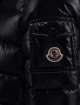 Чорне пальто MONCLER ENFANT : фото 4 - Invogue