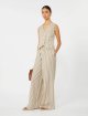 Брюки у смужку Max Mara з бавовни та шовку: фото 1 - Invogue