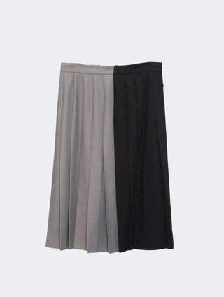 Белая юбка Pushbutton из хлопка и льна: фото 3 - Invogue