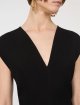 Чорна сукня SPORTMAX з суміші віскози: фото 4 - Invogue