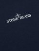 Темно-синя футболка Stone Island з бавовни: фото 2 - Invogue