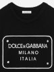 Чорний пуловер Dolce&Gabbana з логотипом: фото 3 - Invogue