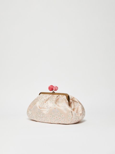 Розовая сумка Pasticcino Weekend MaxMara с цветочным узором: фото 2 - Invogue