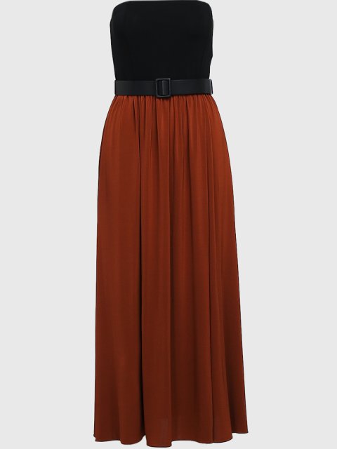 Коричневое платье MAX MARA: фото - Invogue