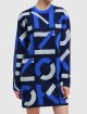 Тёмно-Синее платье KENZO: фото 3 - Invogue