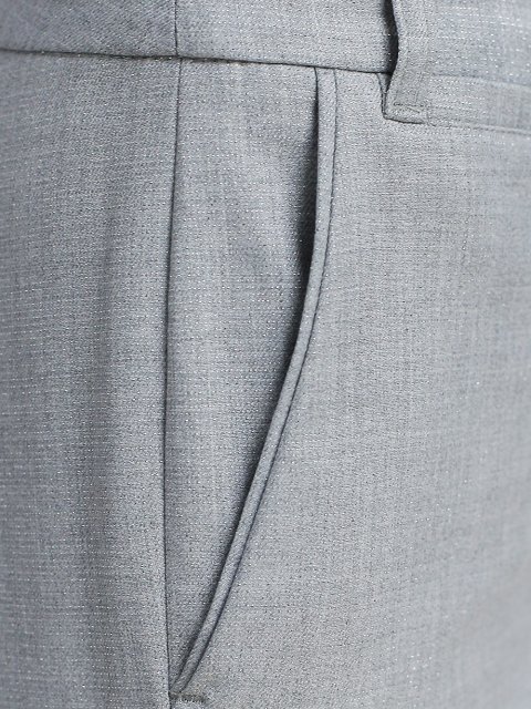 Серые брюки MARELLA: фото 5 - Invogue