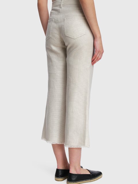 Кремові брюки MAX MARA : фото 4 - Invogue