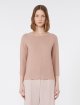 Рожевий светр WEEKEND MAX MARA з бавовняної пряжі: фото 2 - Invogue