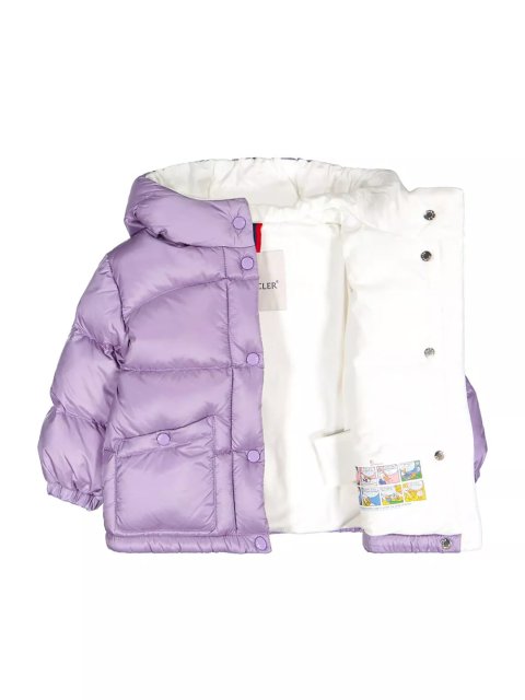Бузкова куртка MONCLER ENFANT : фото 2 - Invogue
