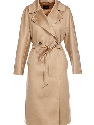 Коричневе пальто WEEKEND MAX MARA : фото - Invogue