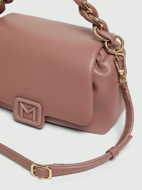 Розовая сумка MARELLA из кожи: фото 3 - Invogue