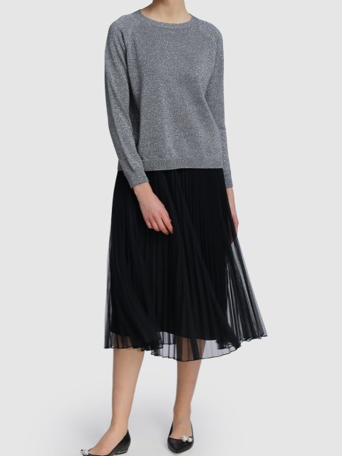 Серый свитер WEEKEND MAX MARA: фото 1 - Invogue