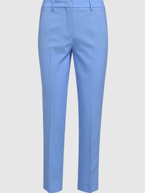 Голубые брюки WEEKEND MAX MARA: фото - Invogue