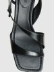 Чорні босоніжки SPORTMAX : фото 4 - Invogue