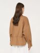 Коричневий жакет Weekend Max Mara з льону та бавовни: фото 3 - Invogue