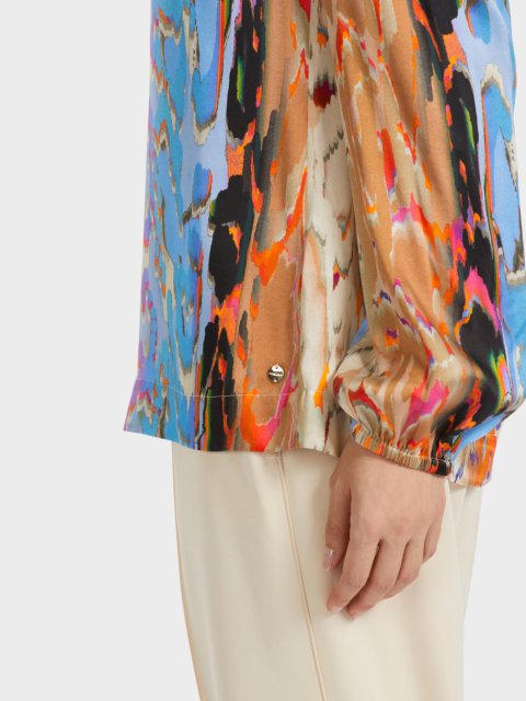 Синя блуза MARC CAIN : фото 3 - Invogue