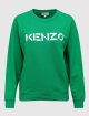 Зелёный свитшот KENZO: фото - Invogue